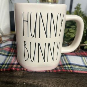 Rae Dunn Easter Bunny Cream & Pink Hunny Bunny Mug
